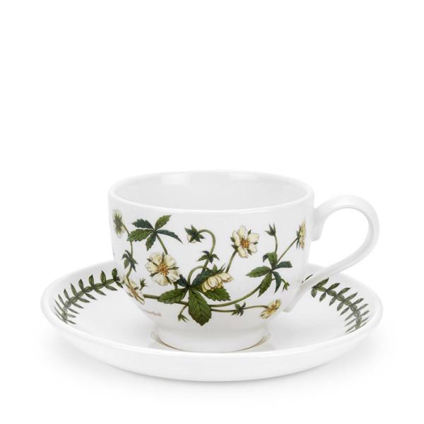 Botanic Garden Teacup and Saucer Cinqufoil 0.20L 7oz.