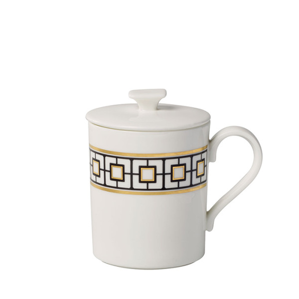 MetroChic Gifts Mug with lid 11.5x8.5x11cm