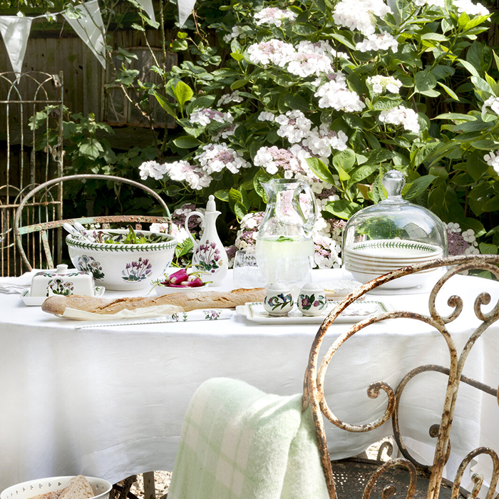 Botanic Garden Plate 8 inch Treausre Flower 21.5 cm